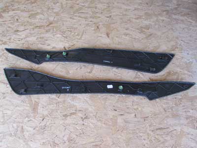BMW Center Console Carpet Trim Strips Covers (Includes Left and Right) 51169208295 F10 528i 535i 550i M54